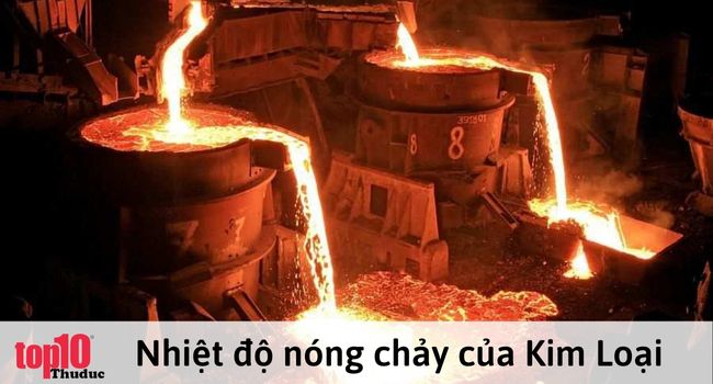 Nhiệt độ để nóng chảy của kim loại sắt