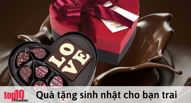 Chocolate – Quà tặng sinh nhật ngọt ngào dành cho bạn trai
